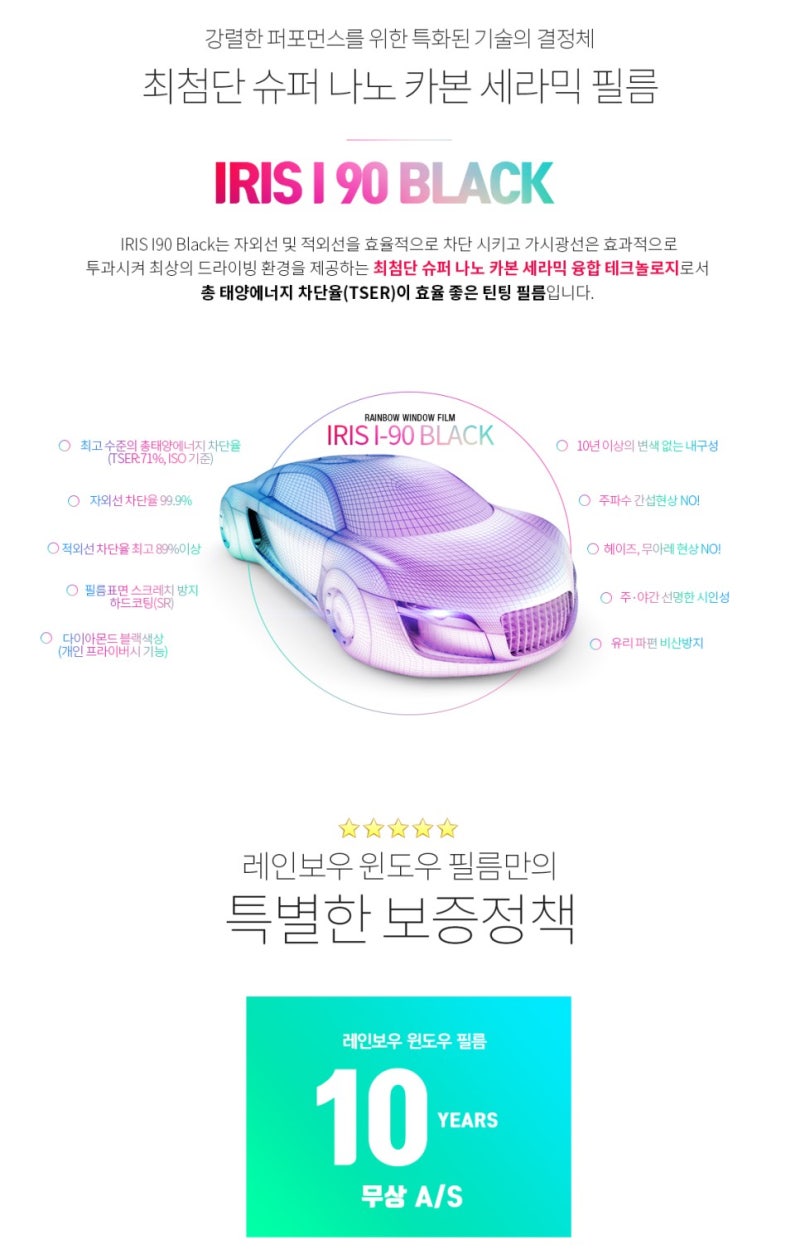 화성 남양읍 / 썬팅 / 현대 / 캐스퍼