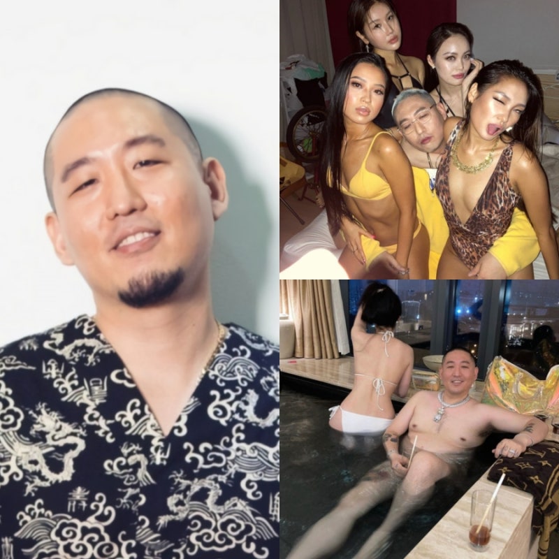 염따 생일 맞이하여 비키니 입은 여성과 반신욕 프로필 나이 재산