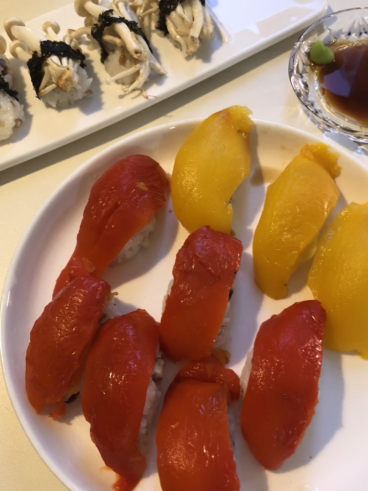  파프리카 초밥
