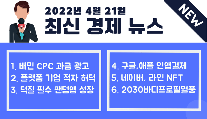  [4월 21일] 최신 경제 뉴스 모음