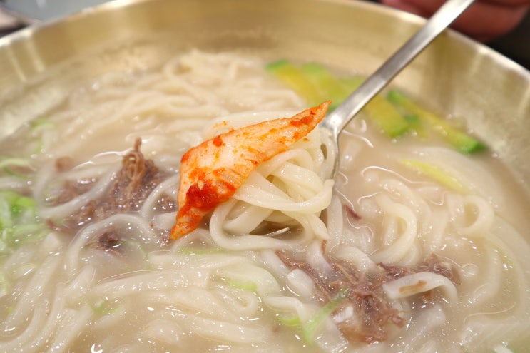  양주 만송동 사골칼국수, 수제 만둣국 맛집 [밀곳]