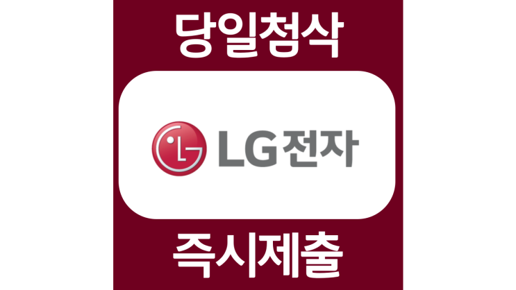 LG전자 경력직 자기소개서 자소서 문항 항목 입사지원서 채용지원 작성방법 가이드라인 첨삭받기