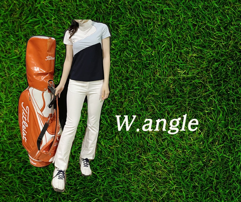 와이드앵글(w.angle) 골프초보입문으로 딱, 여성골프웨어 구매 (바지, 티셔츠, 모자)