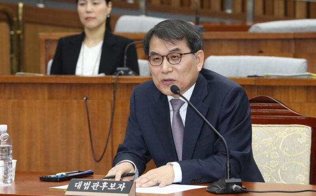 노정희 중앙선거관리위원장 <b>후임</b>으로 <b>노태악 대법관</b> 지명