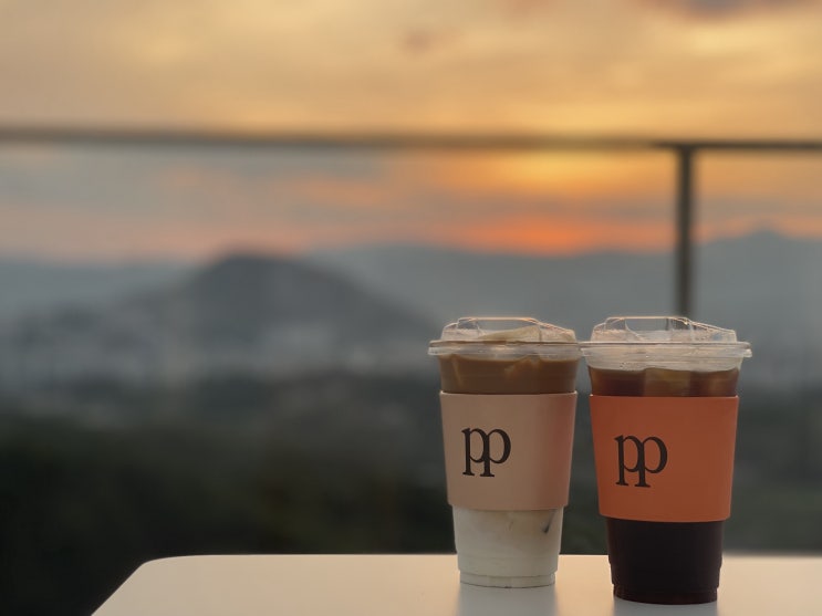  [춘천카페] 구봉산카페 "PP" :: 춘천 구봉산 카페거리 카페 추천 / 노을이 예쁜카페 / 서울근교드라이브