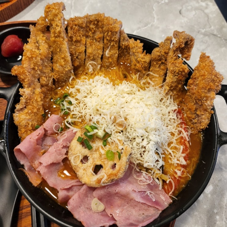  별미였던 해운대달맞이맛집 월광주택 블루라인파크 카레맛집