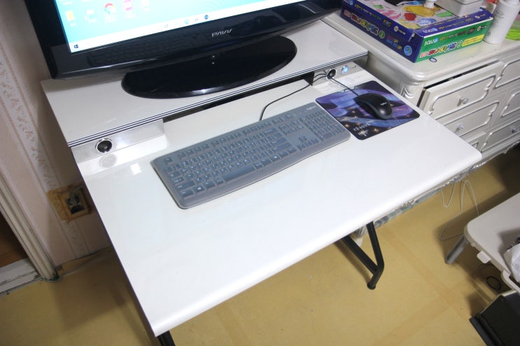 컴퓨터책상 (주)가구파는청년들 PL스마트 시스템 PC방 책상으로 교체