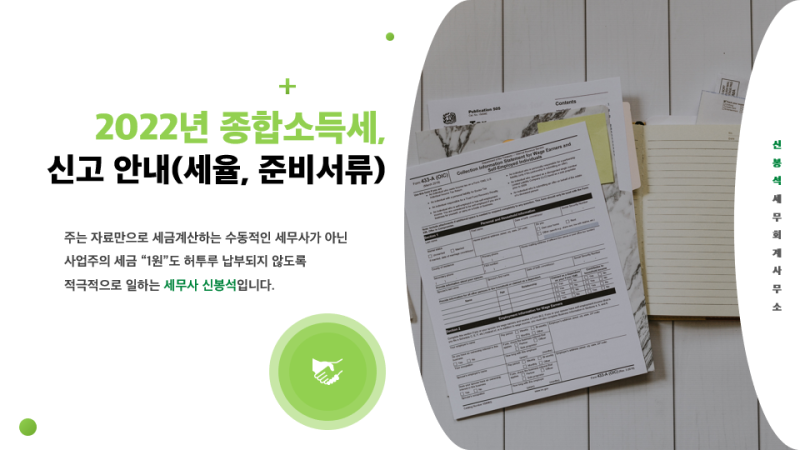 2022년 종합소득세율 안내 3