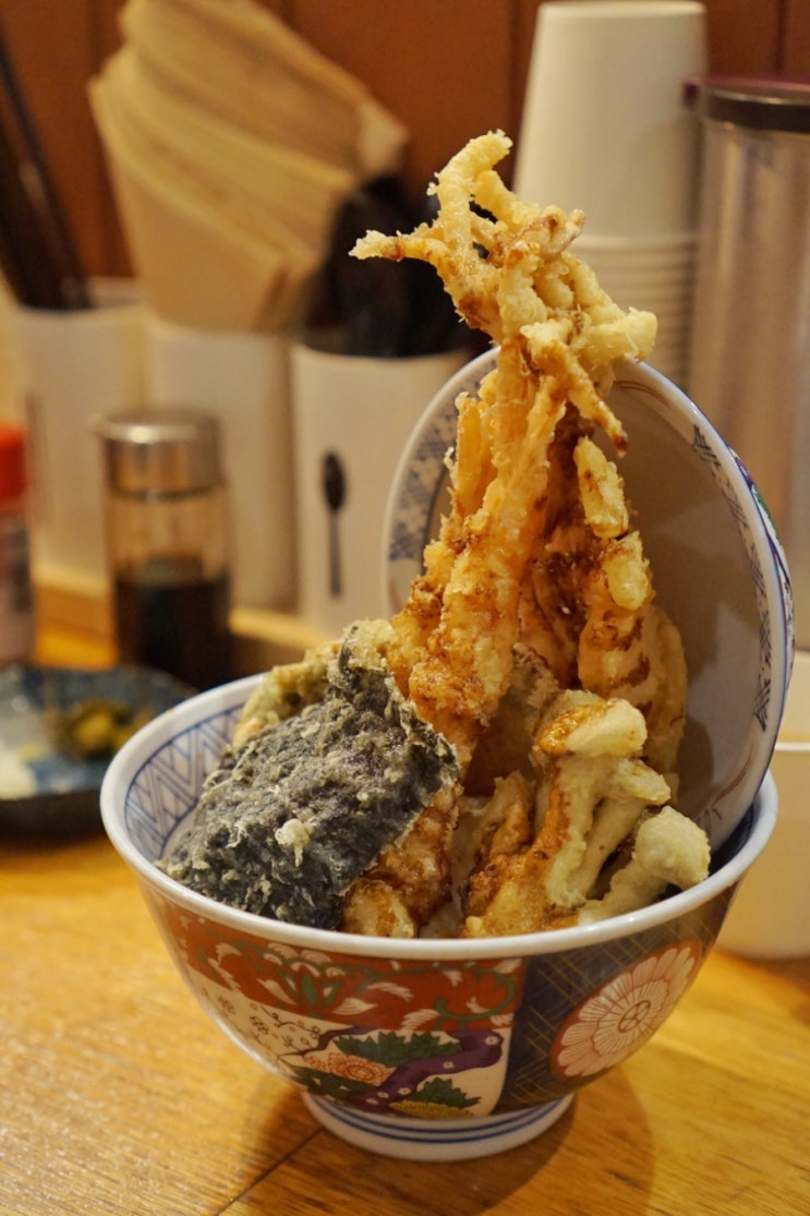  서현동 맛집 고쿠텐에서 한치텐동,고쿠텐동을 맛보다!(혼밥추천)