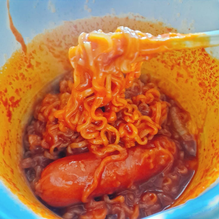  GS25 편의점 심플리쿡 리치떡볶이 후기