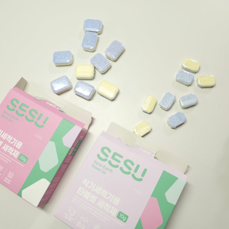  6인용 식기세척기 세제 린스 물비린내 안나네?