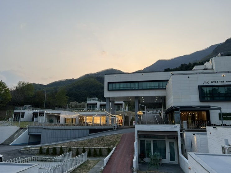  가평 펜션 추천 오버더마운틴 숲 속의 힐링! 블루웨이브커피 드립백