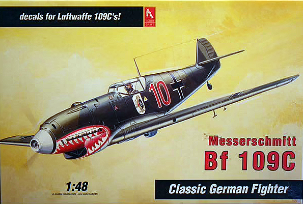 하비크래프트 1/48 메셔슈미트 Bf-109C - 설명서