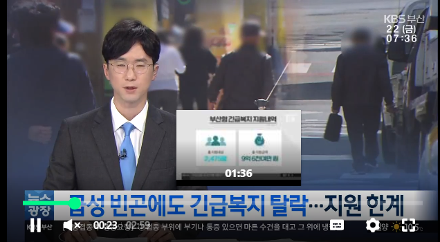 [위기가구]⑤ 급성 빈곤에도 긴급복지 탈락…지원 한계 / KBS 뉴스