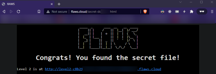  flAWS CTF Level 1