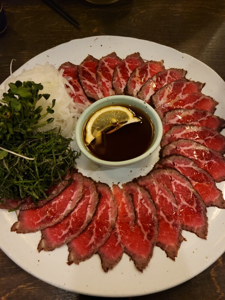  [구미 봉곡동 맛집] 이자카야 선술집 '노부' 사케 & 소고기타다끼 어때요?