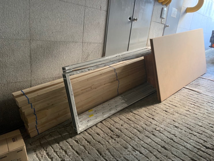  [납품사례]영등포, 피트니스센터 인테리어현장 자재 납품