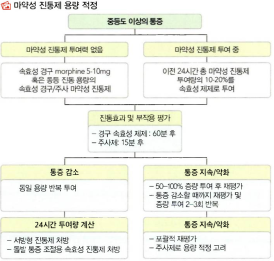 통증 조절