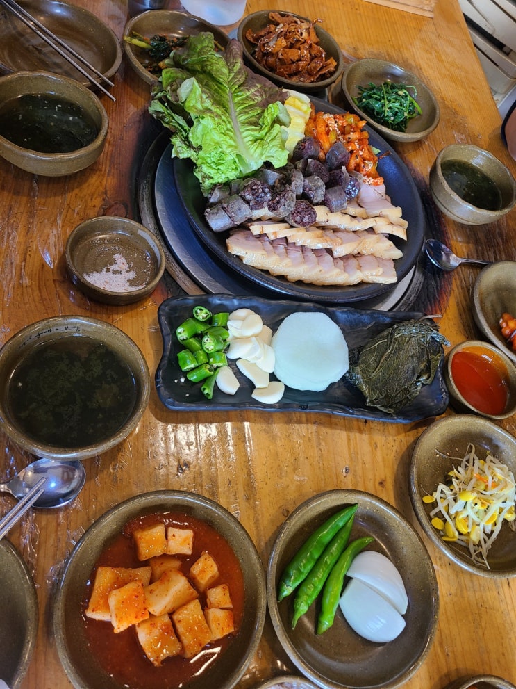  광주 첨단 맛집 직장인들의 아지트 또순이순대보쌈