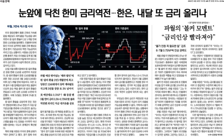 경제뉴스_2022년 4월 23일