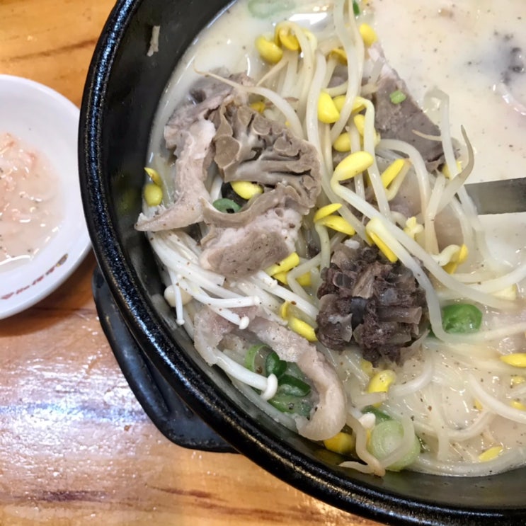 술국 막걸리한잔 안서동 백석대근처 큰맘할매순대국 / 천안식후감