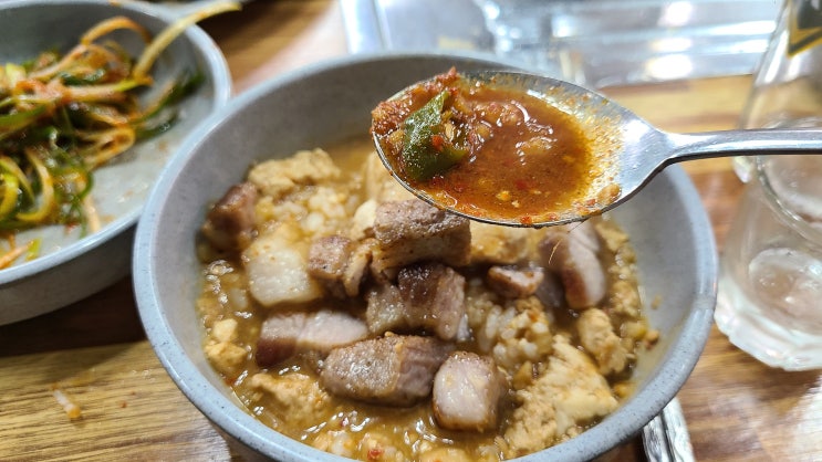 제주연동 연정식당 청국장과 비벼먹는 도민맛집