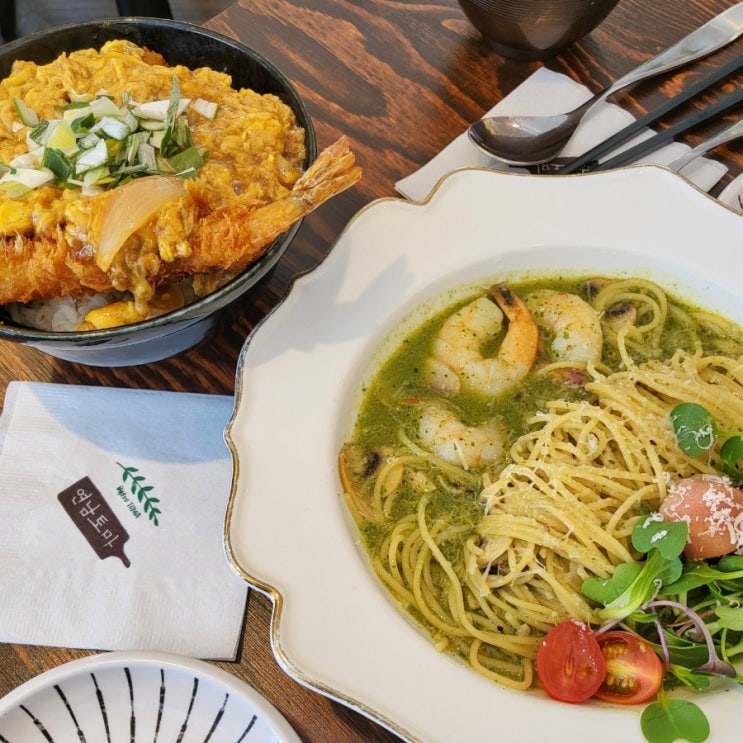  연남토마 강남점:: 신논현역 맛집, 덮밥과 카츠, 파스타까지