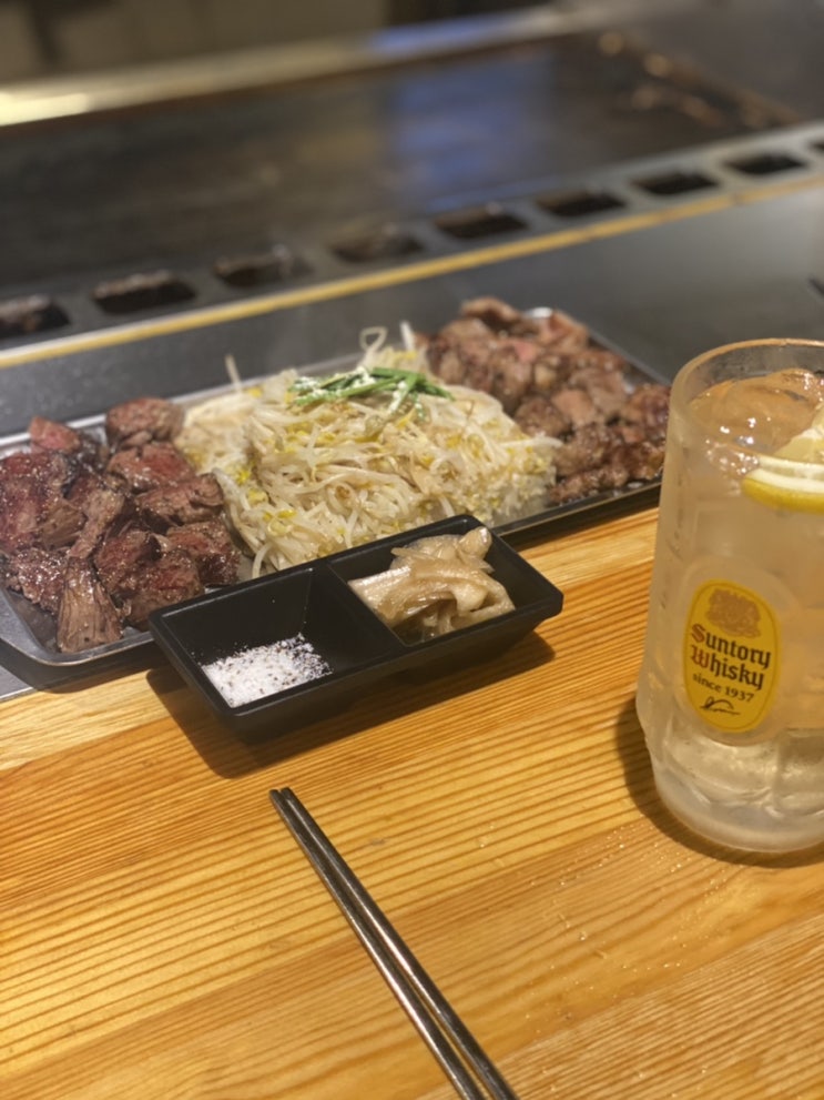  을지로 인기맛집 다케오호르몬데판야끼 / 믹스호르몬, 토시살, 갈비살 모두 JMT 여긴 또 가야해