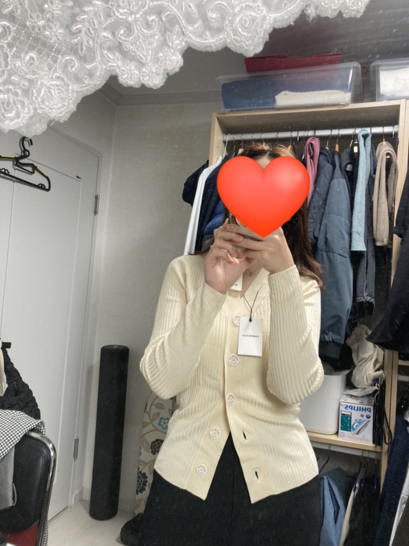산드로 가브리엘 가디건 에크루 연예인 착용 제니 가디건 후기