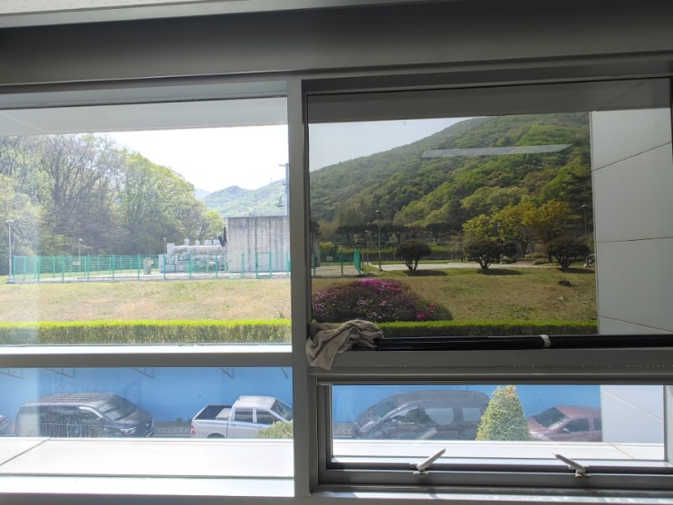  하남시 건물썬팅 유리창문 열차단썬팅 한국수자원공사 팔당권지사 유리창문 햇빛차단썬팅 자외선차단썬팅