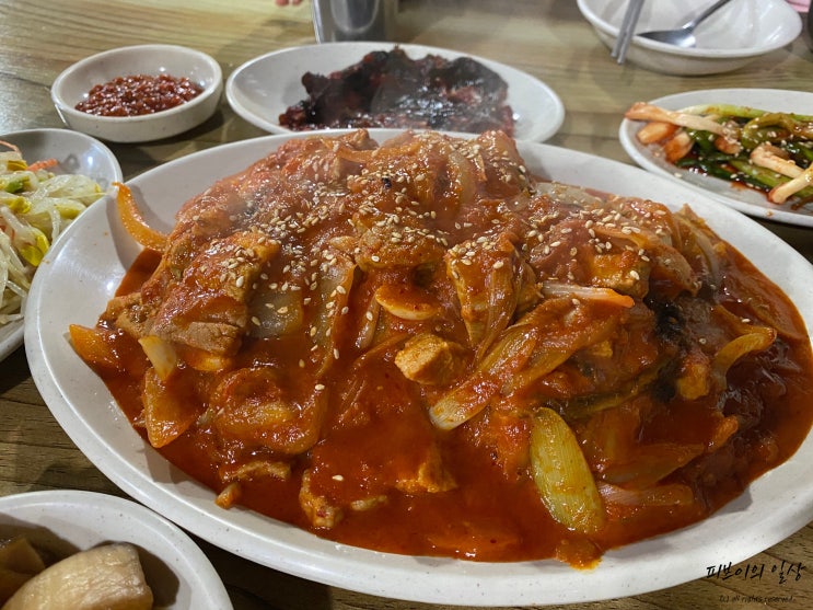  안산 고잔동 두루치기 / 그래도돌판구이생삼겹살