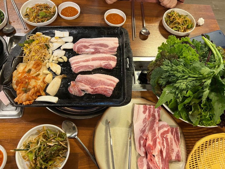  청주 용암동 삼겹살집 시골생고기 용암 본점
