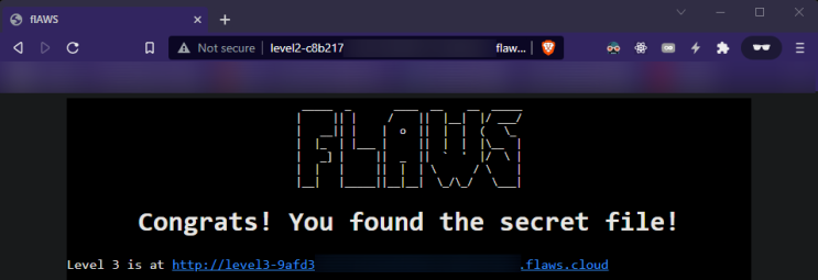  flAWS CTF Level 2
