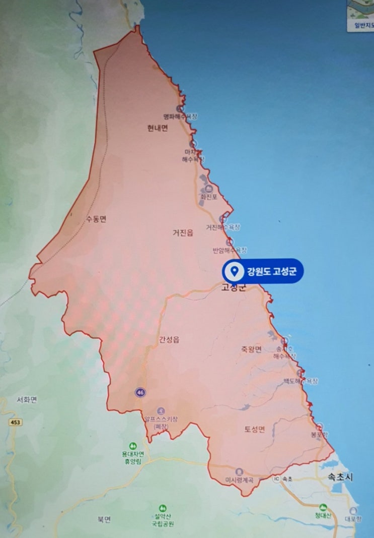  [강원도 한달살기] 준비단계, 위치와 숙소정하기