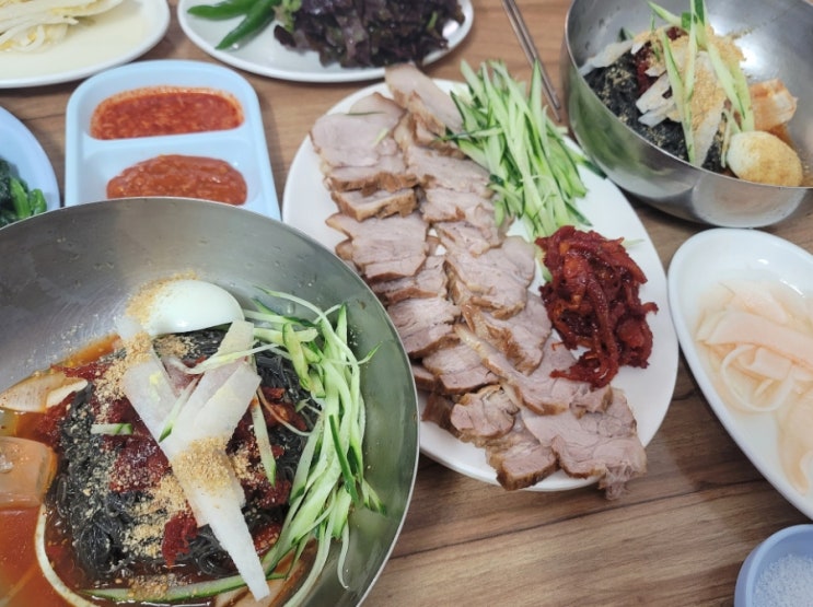  [속초 조양동 맛집] 명태 회냉면, 수육 맛집 '이조면옥' 삼대천왕 출연