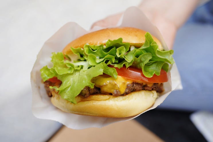  동탄역 롯데백화점 맛집 쉐이크쉑 버거 (쉑쉑버거) 동탄점 쉑버거