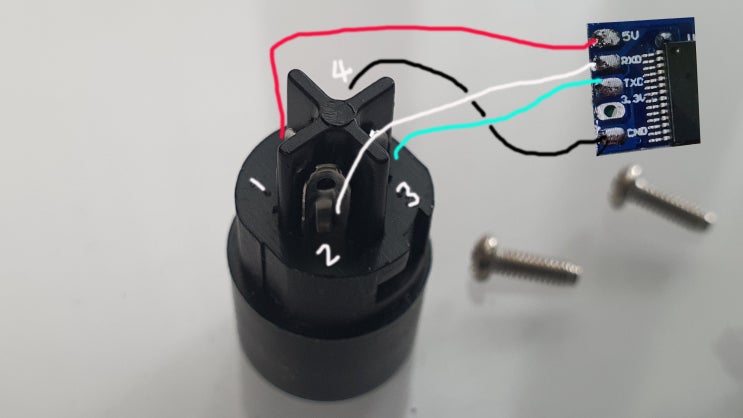 방전기 EBD-A20H용 USB TTL 케이블 만들기