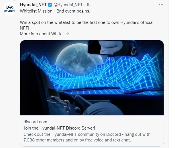  현대자동차, NFT 시장에 부스트업!