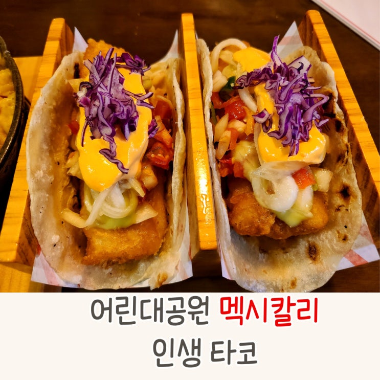  어린이대공원 타코 멕시칼리 by. 인생 피쉬타코