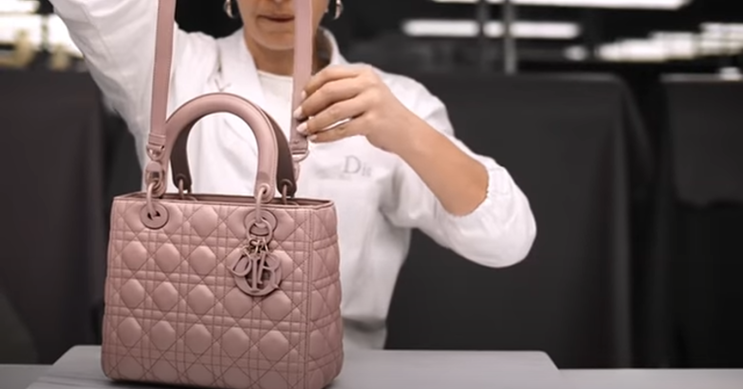 Lady Dior 핸드백 제작 영상 제작 과정 살펴보기 대구 가죽공예 가방 만들기
