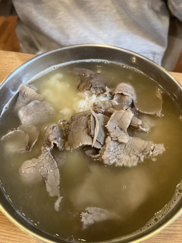  오산시청맛집# 뜨끈한 설렁탕과 곰탕을 맛볼 수 있는 : 한촌설렁탕 오산점