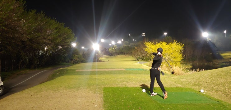  [라운딩] 함평천지CC 야간롼딩- 노캐디의 가성비, 딜레이의 지루함