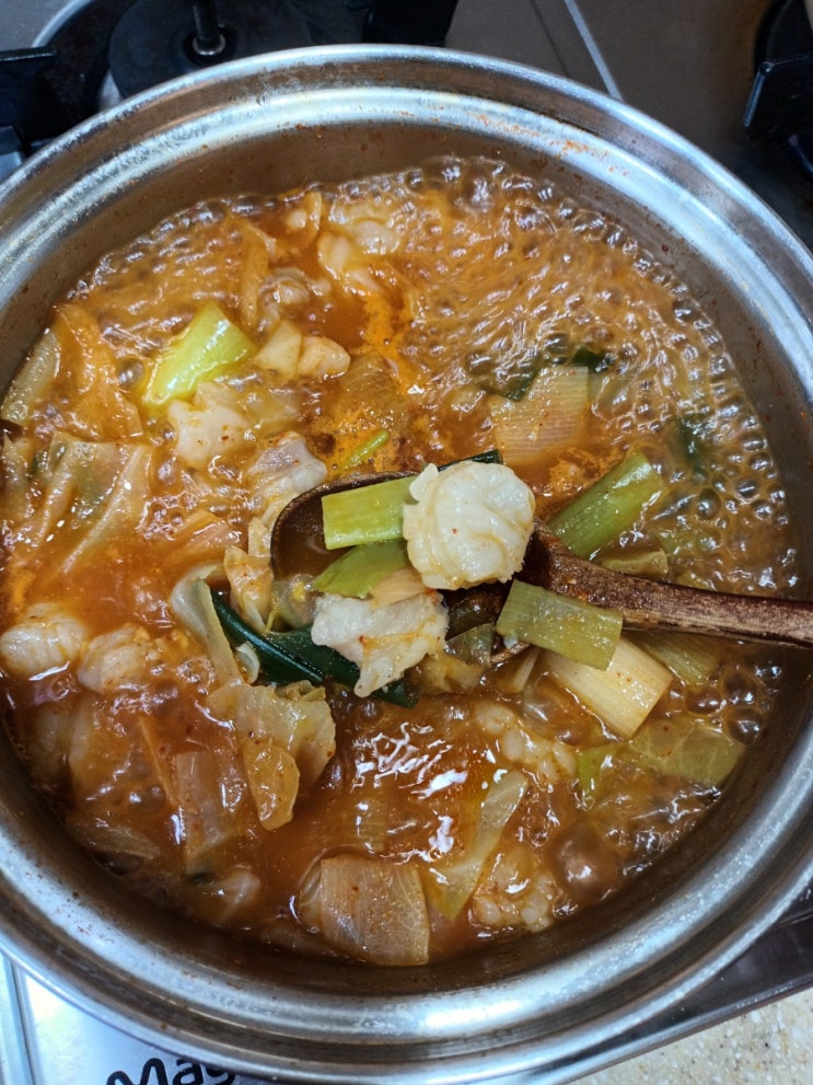  한우 대창 대창 전골 만들기 대창 전골 밀키트