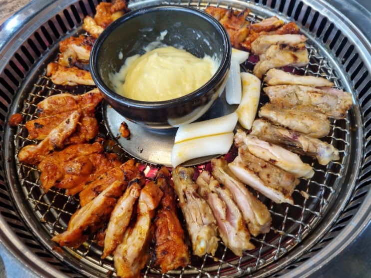  동막골숯불닭갈비 연천맛집 내산리동막계곡근처식당 재인폭포맛집