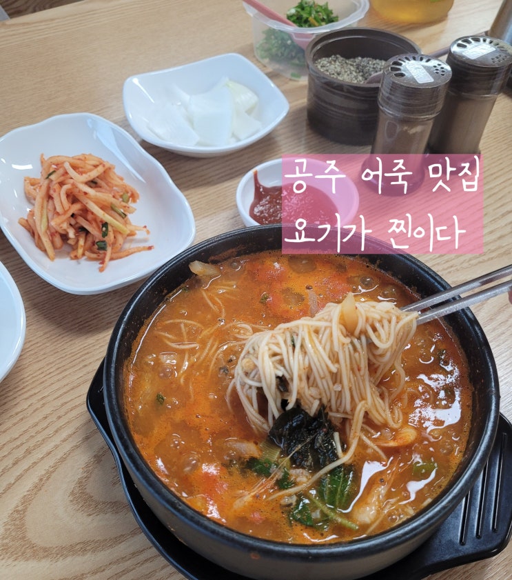  공주 어죽 맛집 청양어죽 공주현지인맛집 지대로여서 포장까지함
