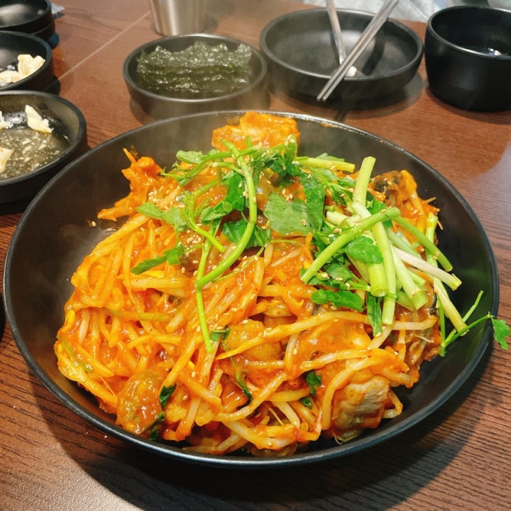  강남 맛집 매콤한 아구찜이 매력있는 강남역 밥집 찬란한아구 강남본점