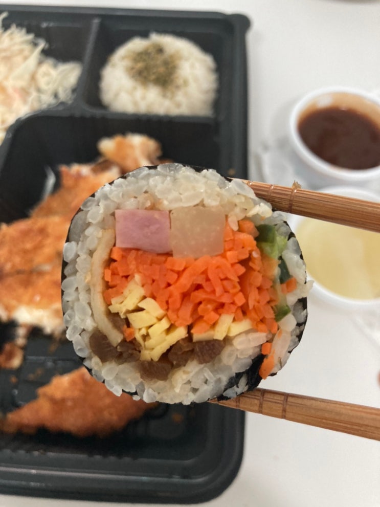  행신 분식 여우애 김밥 행신샘터점 포장