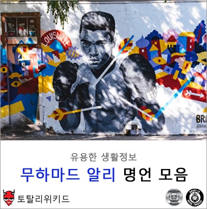 [명언 모음] 무하마드 알리 명언