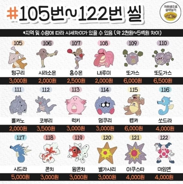 포켓몬 띠부띠부씰 시세 가장 비싼 스티커, 시세표 보고 확인! : 네이버 블로그