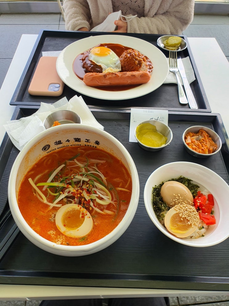  하남스타필드 함박스테이크, 탄탄멘 맛집/ 필동함박, 탄탄면공방